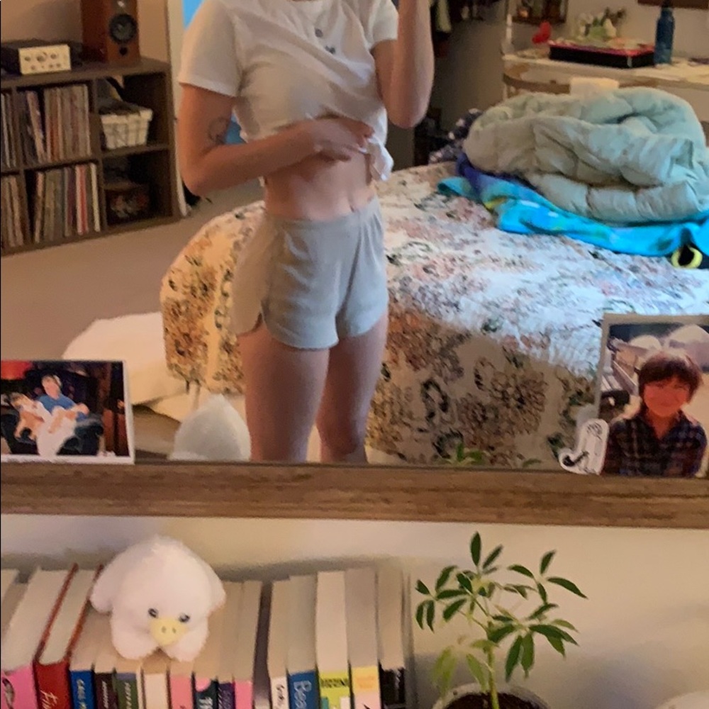 brandy melville john galt ribbed dolphin shorts - Picture 3 of 4